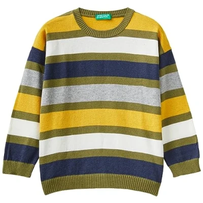 Abbildung von United Colors of Benetton WITH Stripes Strickpullover für Kinder, Größe: 90, Multicolor
