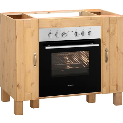 Abbildung von Home affaire Herdumbauschrank &quot;Alby&quot;, Breite 100 cm, 2 Fächer