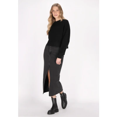 Abbildung von Pullover SCHMUDDELWEDDA XL/XXL / Schwarz 52% Acrylic 25% Polyesteramide 23% Polyester