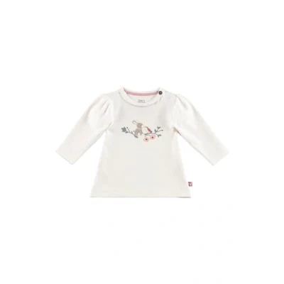 Abbildung von Sterntaler EMMI UND Vogel Langarmshirt für Kinder, Größe: 62, Ecru