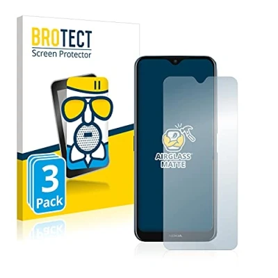 Abbildung von BROTECT Entspiegelungs Schutzglas für Nokia G50 (3 Stück) Schutz Folie Panzerfolie Glas Matt [Extrem Kratzfest 9H, Anti Reflex, Fingerprint]