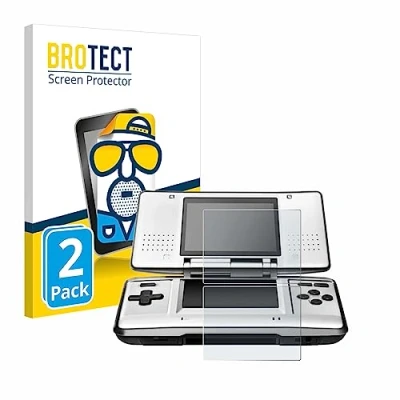 Abbildung von BROTECT Entspiegelungs Schutzfolie für Nintendo DS (2 Stück) Matte Displayschutz Folie, Anti Reflex, Fingerprint