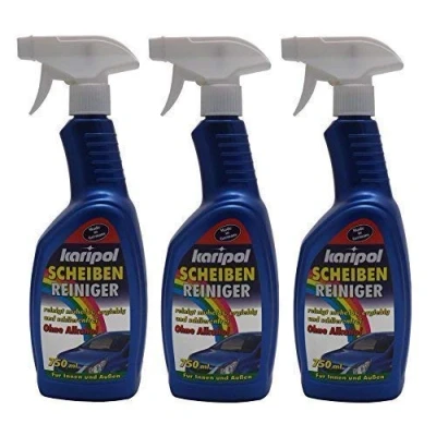 Abbildung von Preisjubel 3 x 750ml karipol Scheibenreiniger, Glasreiniger, Auto Scheiben Reiniger