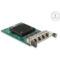 Abbildung von OCP 3.0 Karte zu 4 x RJ45 Gigabit LAN, LAN Adapter