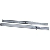 Abbildung von Inter Tech 88887220 Teleskopschienensatz mit Variabler Einbautiefe von 500 800 mm Silber