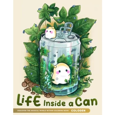 Abbildung von Life Inside A Can Coloring Book Discover The Magical World Within