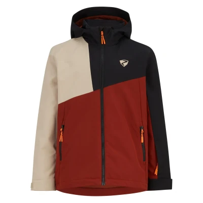 Abbildung von Ziener ANZO Snowboardjacke für Kinder, Größe: 164, Brown