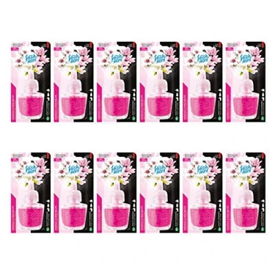 Abbildung von Fresh &amp; More Nachfüllflakons für Duftstecker (6er Pack) Magnolie Kirschblüte, 19ml