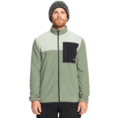 Abbildung von Quiksilver AKER FZ Fleecejacke, Herren, Größe: XL, Sea spray
