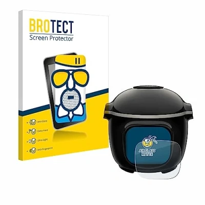 Abbildung von BROTECT Entspiegelungs Schutzglas für Krups Cook4me Touch Wifi Schutzfolie Panzer Folie Glas Matt [Extrem Kratzfest 9H, Anti Reflex]