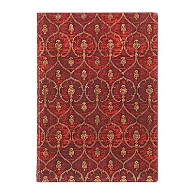 Abbildung von Red Velvet Midi Lined Softcover Flexi Journal (Elastic Band Closure)
