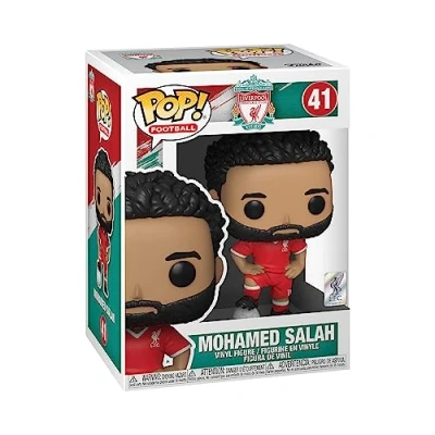 Abbildung von Funko Spielfigur POP Fussball Mohamed Salah / FC Liverpool