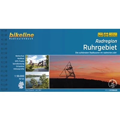 Abbildung von Radregion Ruhrgebiet: Die schönsten Radtouren im Ruhrgebiet, 1:50.000, 707 km, wetterfest/reißfest, GPS Tracks Download, LiveUpdate (Bikeline Radtourenbücher)