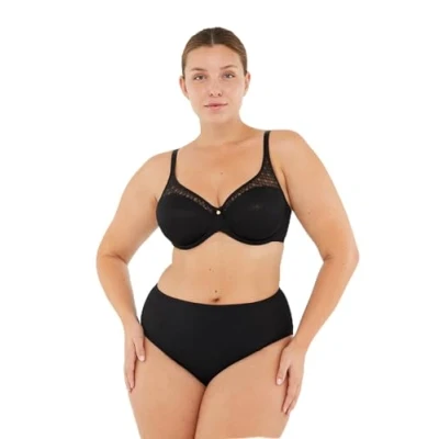 Abbildung von Dagi Women&#039;s Black Underwire Fixed Strap Bra, Black,90C