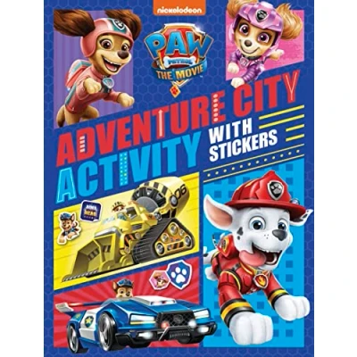 Abbildung von Paw Patrol Movie sticker Book: the official illustrated book of HIT movie! Perfect for children aged 3, 4, 5 years