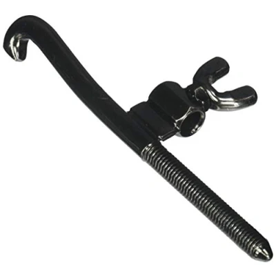 Abbildung von LP Latin Percussion Spannhaken Conga Mic Lug Galaxy und Palladium Brushed Nickel; LP972M BN