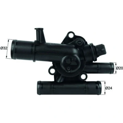 Abbildung von MAHLE ORIGINAL TI 38 89 Kühlwasserthermostat mit Dichtung RENAULT: SCENIC 2, MEGANE 2 Stufenheck, SUZUKI: Grand Vitara SUV