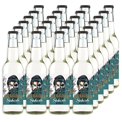 Abbildung von Weinschorle Seeräuber Weißwein 0,33l Flasche (24)