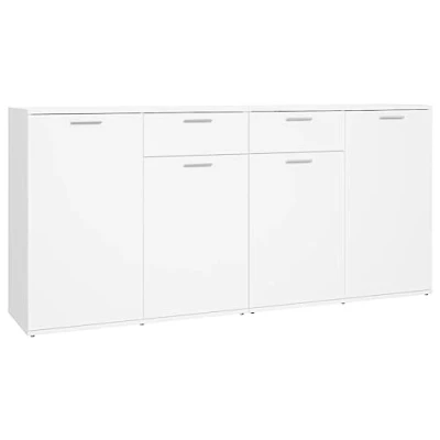 Abbildung von vidaXL Sideboard Weiß 160x36x75 cm Holzwerkstoff (1 St)