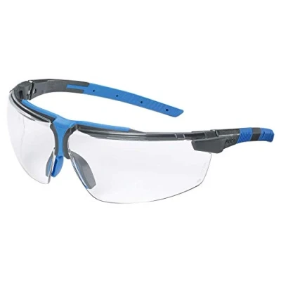 Abbildung von Uvex i 3 AR 9190 839, Schutzbrille, Beide Geschlechter, EN 166, 170, Schwarz, Blau, Transparent, Polycarbonat