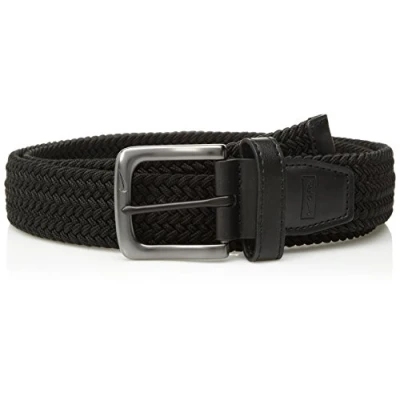Abbildung von Nike Herren Stretch Woven Belt Grtel, Anthrazit, Large