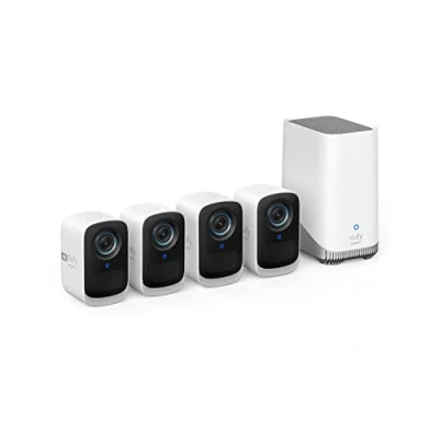 Abbildung von eufyCam S300 (eufyCam 3C) 4 Cam Kit White