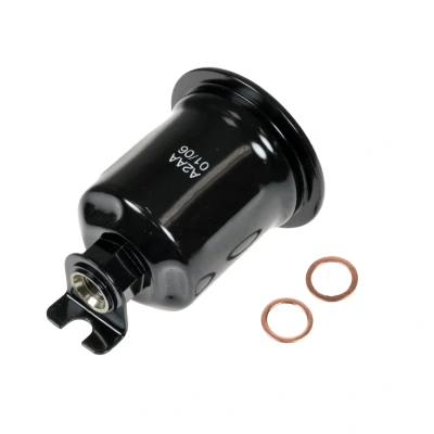 Abbildung von BLUE PRINT ADT32338 Kraftstofffilter Leitungsfilter mit Dichtring Halter TOYOTA: RAV4 I SUV, Supra IV