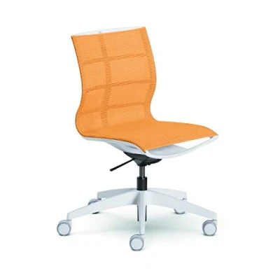 Abbildung von Sedus se:joy Bürostuhl, Drehstuhl, Konferenzstuhl, Designstuhl, Schreibtischstuhl Orange 86 x 78 99 cm