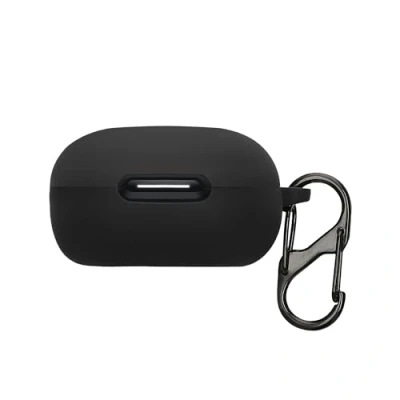 Abbildung von kwmobile Hülle kompatibel mit Anker soundcore P40i Kopfhörer Silikon Schutzhülle Etui Case Cover Schoner in Schwarz