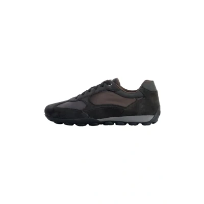Abbildung von Geox Basket CUIR Sneaker low, Herren, Größe: 41, Coffee Schuhe