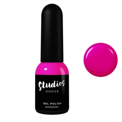 Abbildung von Didier Lab Premium UV Nagellack Evolution Gel Farbgel für Gelnägel Auftrag von 1 oder 2 Schichten Nägel Stark Pigmentiert Polish Rosa Pink