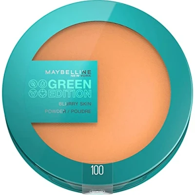 Abbildung von Maybelline New York Green Edition Powder Puder, Damen, Größe: 9 g, 100