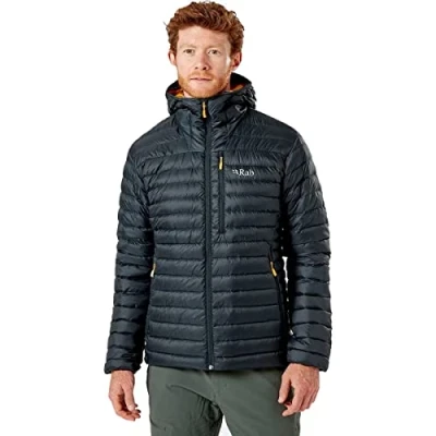 Abbildung von Rab Microlight Alpine Jacke Herren grau