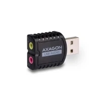 Abbildung von AXAGON ADA 10 External USB Soundkarte, Stereo Audio Mini Adapter