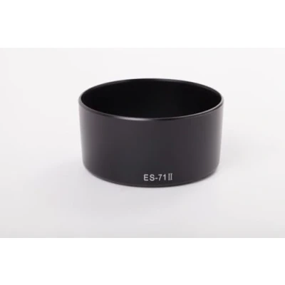 Abbildung von vhbw Gegenlichtblende Ersatz für Canon ES 71 II 58mm Objektiv Streulichtblende, Schwarz, Kunststoff, rund