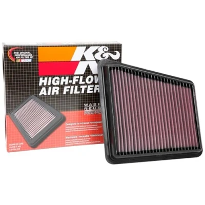 Abbildung von K&amp;N Luftfilter kompatibel mit Kia Stinger 2.0 2018 (33 5073) Rot