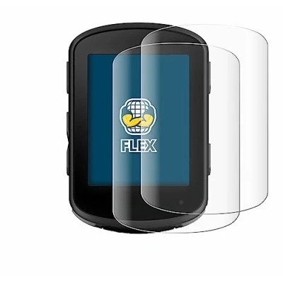 Abbildung von BROTECT 2 Stück Full Cover Schutzfolie für Garmin Edge 540 / 840 Screen Displayschutz Folie [3D Curved, Anti Fingerprint, Kristall Klar]
