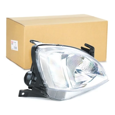 Abbildung von VAN WEZEL 3777962 Scheinwerfer rechts H7/H7 glasklar gelb für Rechtsverkehr ohne Stellmotor LWR PX26d OPEL: Corsa C Schrägheck