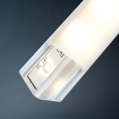 Abbildung von Paulmann YourLED Delta Profil mit Diffusor, 2m alu