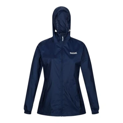 Abbildung von Regatta Damen Regenjacke Pk It JKT III mit Kapuze, wasserfest (46 DE) (Nachtblau)