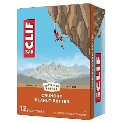 Abbildung von Clif Bar Crunchy Peanut Butter Energy Bars, 12 Bars / Box