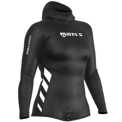 Abbildung von Mares Apnea Instinct 50 Lady Jacket, Apnoe Neopren Jacke fur Damen, Schwarz, S1