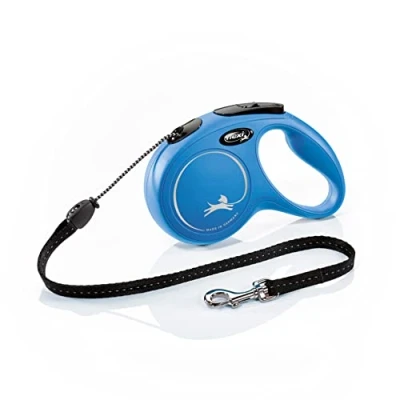 Abbildung von Hundeleine Flexi New Classic Cord M 5m/20kg BLAU