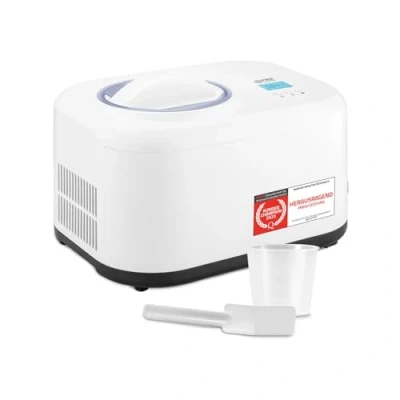 Abbildung von TZS FIRST AUSTRIA Eismaschine Joghurtbereiter, Ice Cream Maker, selbstkühlend, Kompressor, entnehmbarem 1L Eisbehälter, Joghurtmaschine, inkl. Messbecher, Spatel