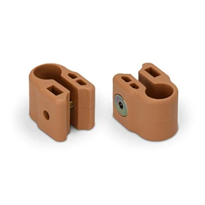 Abbildung von FabiMax 5120 Klemmen für die stufenlose Höhenverstellung des Laufgitterbodens, 2 Stück, beige