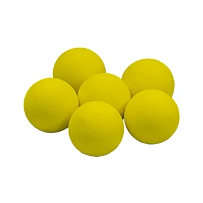 Abbildung von Longridge Schaumstoff Übungsgolfbälle (6er Pack) Gelb