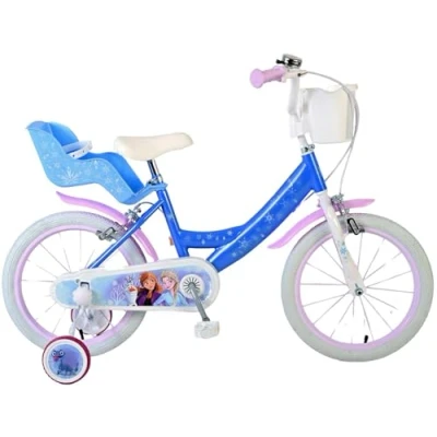 Abbildung von albri Babys (Jungen) Bicicletta Da 16 Pollici Di Frozen Zoll Fahrrad, hellblau