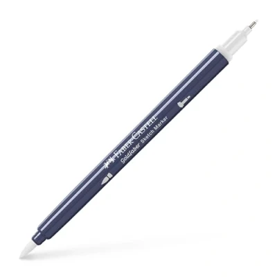 Abbildung von Faber Castell Creative Studio Goldfaber Sketch Marker Farblos Blender Single für Kunst Handwerk Zeichnen Skizzieren Zuhause Schule Universität Ausmalen