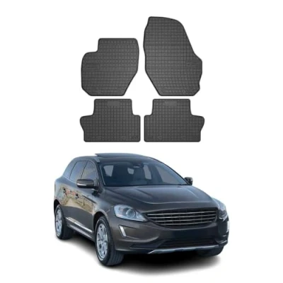 Abbildung von OMAC Gummi Fußmatten kompatibel mit Volvo XC60 2008 2017 Automatten Schwarz 4tlg