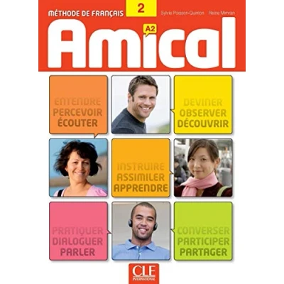 Abbildung von Amical 2. Nivel A2. Livre de l&#039;élève + CD MP3: l&#039;eleve 2 &amp; audio mp3, livret corriges et transcriptio